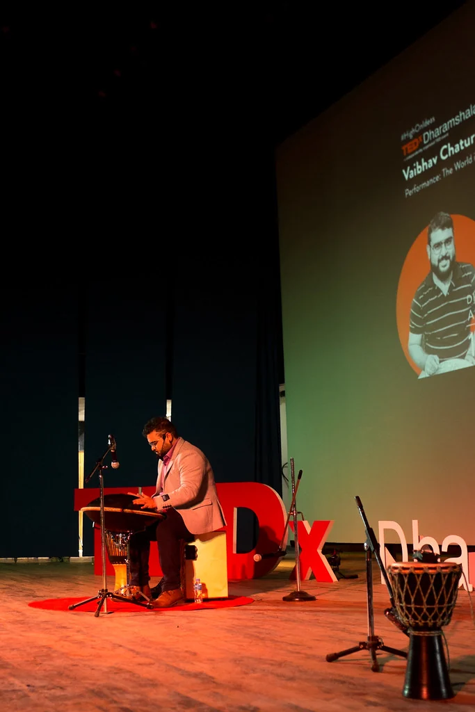 A live performance at TEDxDharamshala 2019