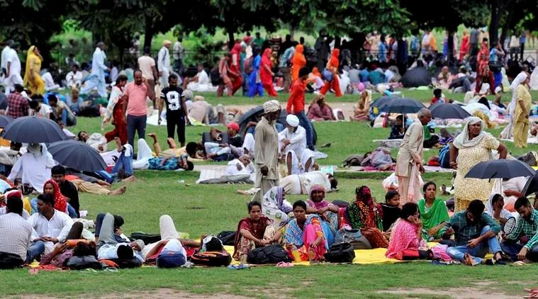 Gurmit Ram Rahim’s supporters