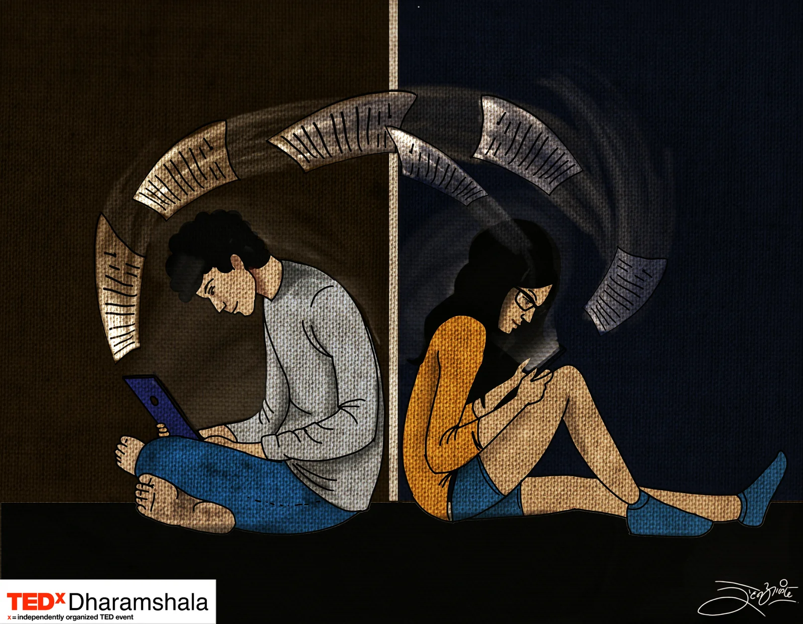 social media--texting