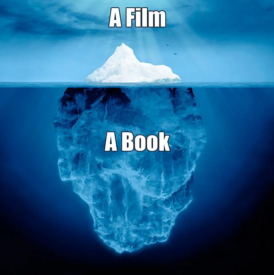 books--deeper than movies