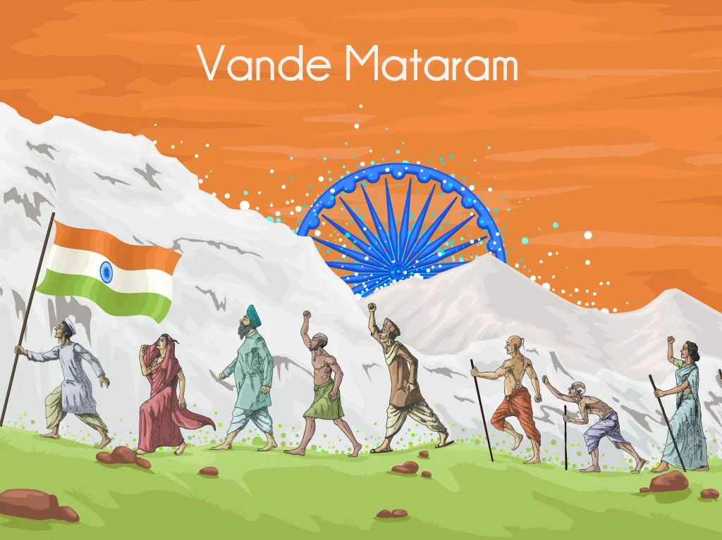 independence-day-image-showing-people-walking-with-flag